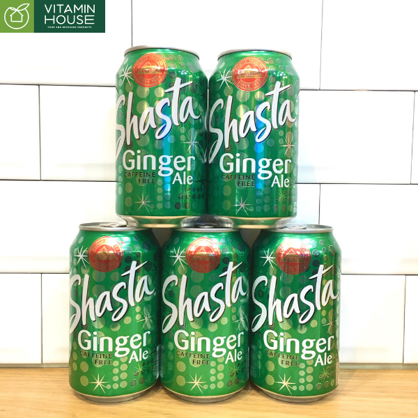Nước Ngọt Shasta Vị Ginger Ale 355ml
