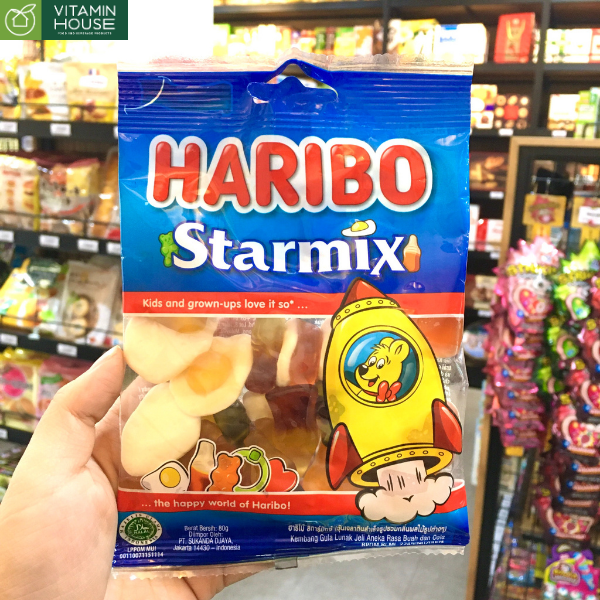 Kẹo Dẻo Phantasia Haribo Đức Gói 80g