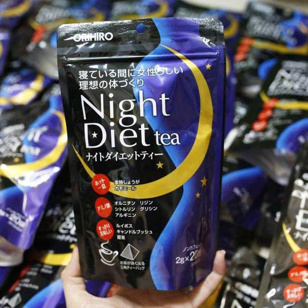 Trà giảm cân Orihiro Night Diet - Nhật