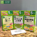 Bột ăn dặm Wakodo vị Rau-Kem Bắp-Bí đỏ 5m+