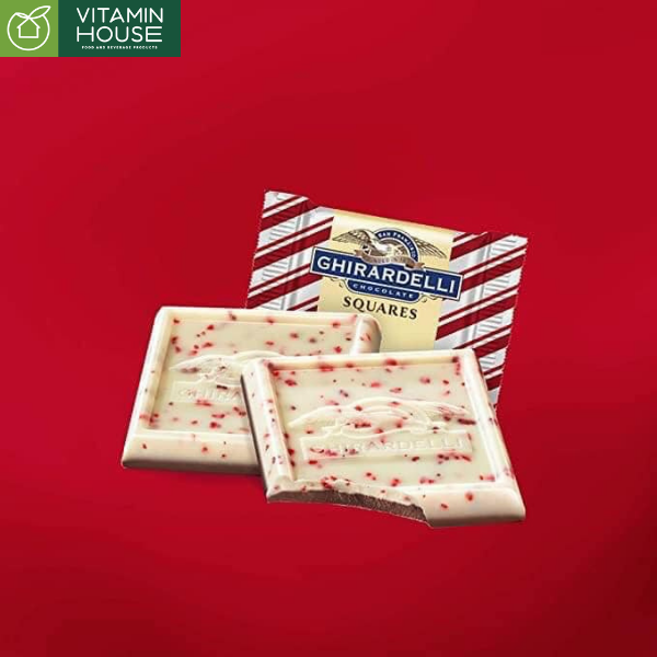 Socola Peppermint Bark Collection Ghirardelli Mỹ