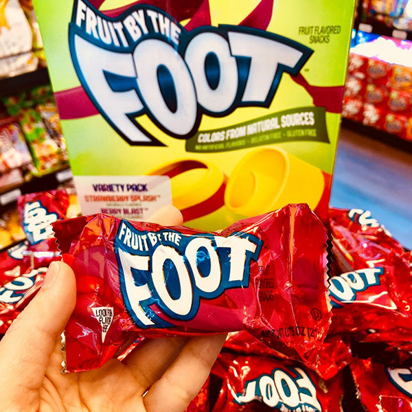 Kẹo Dẻo Cuộn Foot Mỹ