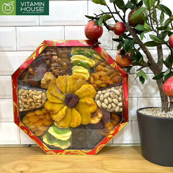 Hạt & Trái Cây Sấy Gift Box 1020.6g