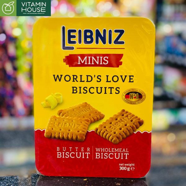 Bánh Quy Leibniz Minis Love Biscuits Đức 300g
