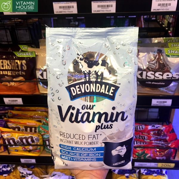 Sữa bột Devondale tách béo 1kg