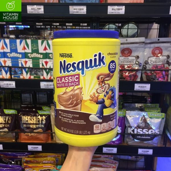 Bột Nesquik Chocolate 1.275kg