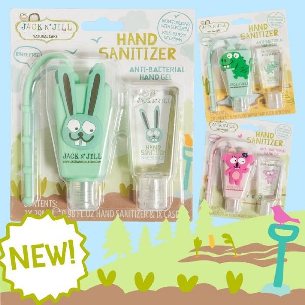 Set rửa tay khô Jack N.Jill Hand Sanitizer- Bunny
