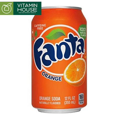 Thùng Fanta Cam Mỹ 355Ml * 12 Chai