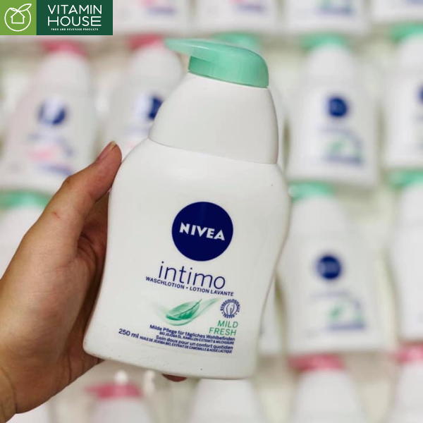 Dung dịch vệ sinh Nữ Nivea Intimo Mild Fresh Đức 250ML