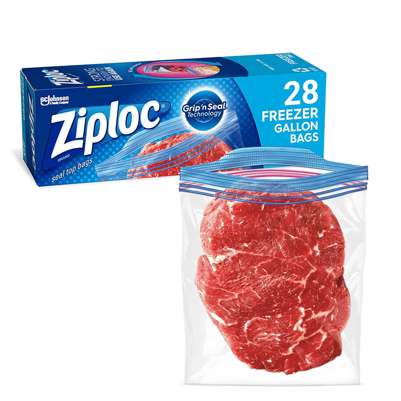 Hộp Túi Đựng Thực Phẩm Ziploc 38 Freezer Gallon