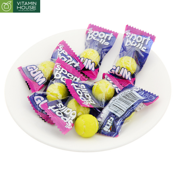 Kẹo Cao Su Fini Tennis Balls Gum 80g