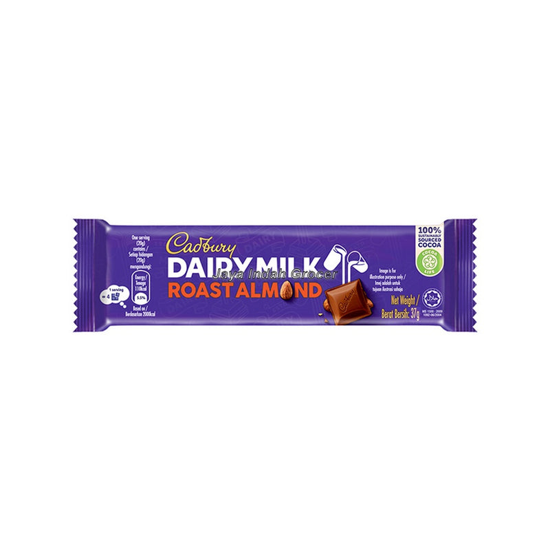 Chocolate Sữa Nhân Hạnh Nhân Cadbury Dairy Milk 37g