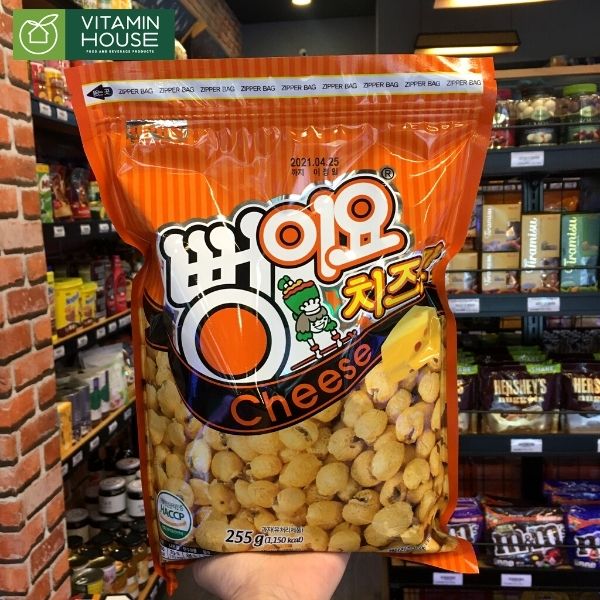 Bỏng ngô phô mai 255g (mã 2)