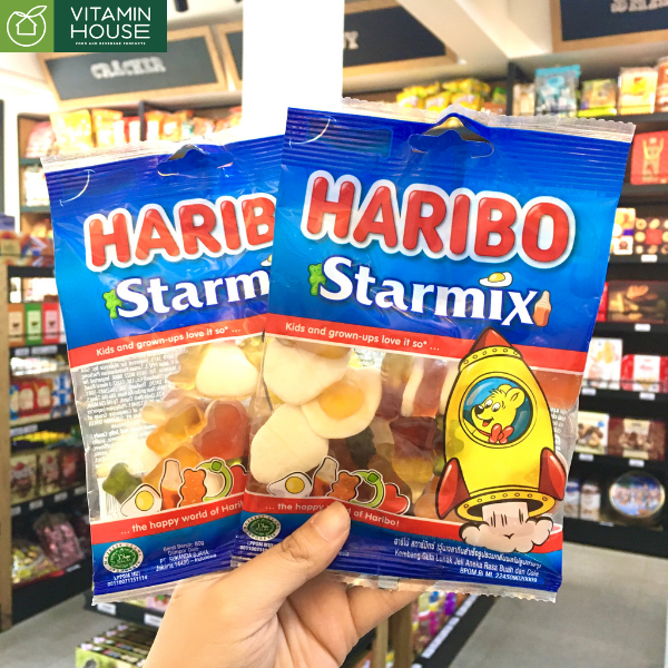 Kẹo Dẻo Haribo Starmix 80g