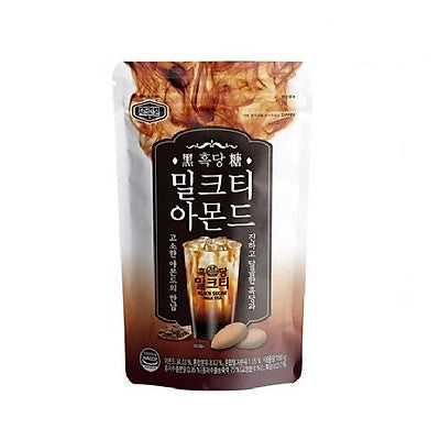 Hạnh nhân tẩm vị trà sữa đường đen 180g