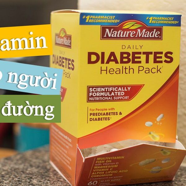 Viên Uống Hỗ trợ tiểu đường Diabetes Nature Made 60p