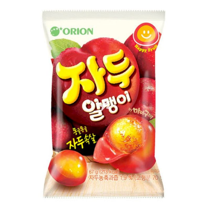 Gói Thạch Jelly Hàn Quốc Vị Mận 67g