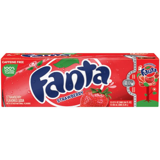 Fanta Dâu Mỹ 355ml