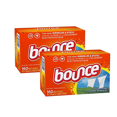 Giấy thơm quần áo Bounce Mỹ 160 tờ