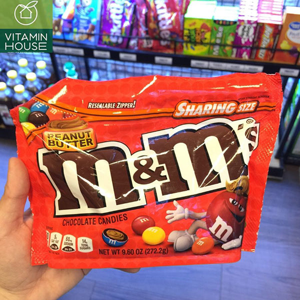 Socola M&M Nhân Bơ Đậu Phộng