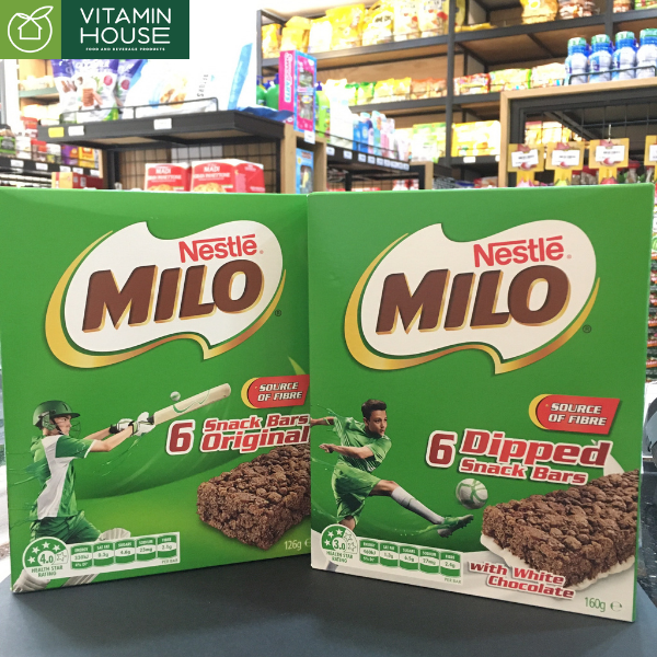 Bánh ngũ cốc Nestle Milo - White Choco 126g