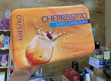 Hộp Chocolate Rượu Mieszko Cherrisimo Spritz 225G