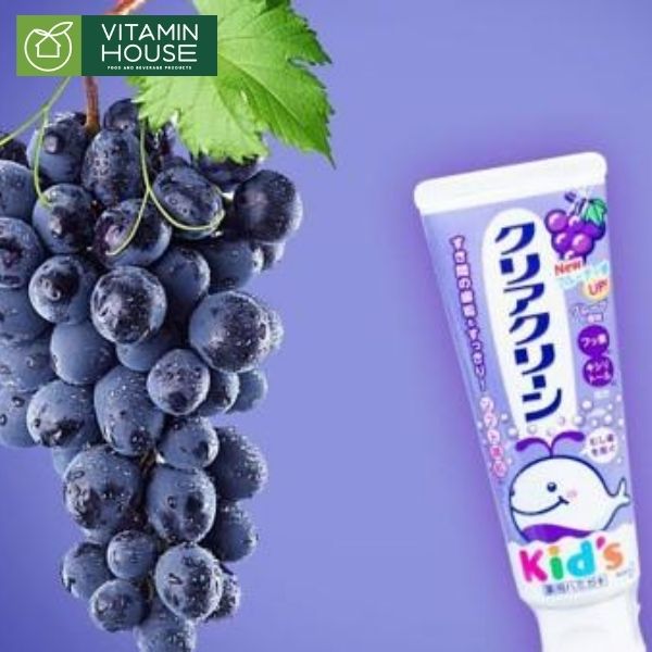 Kem Đánh Răng Kid (Vị Nho) 70G
