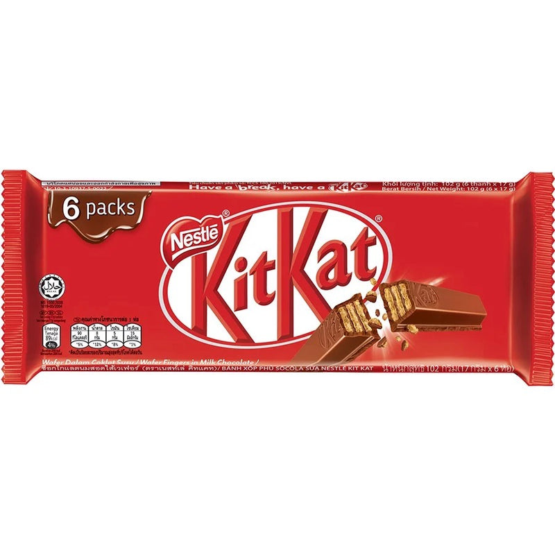 Bánh Xốp KitKat Chocolate Nestle Nhật Gói 6 Thanh