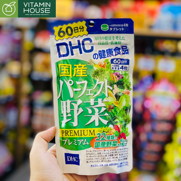 Viên uống rau củ quả DHC Nhật Bản 240v