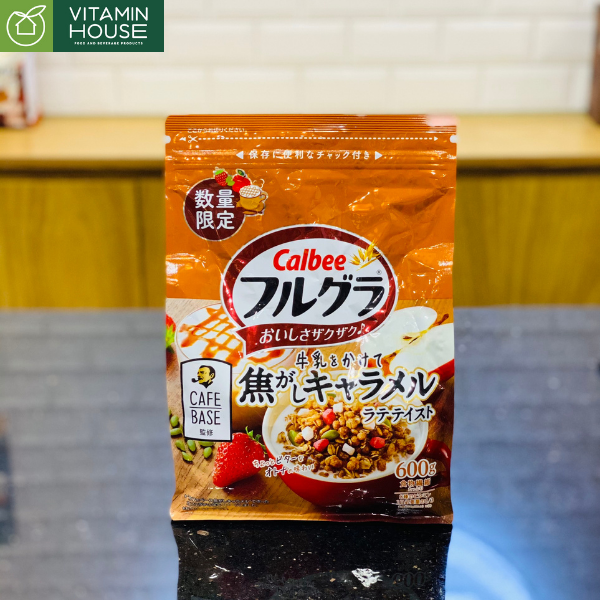 Ngũ Cốc Calbee Vị Latte 600g