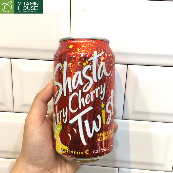 Nước Ngọt Shasta Vị Cherry 355ml