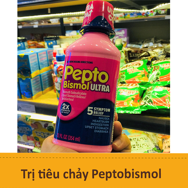 Siro Chuyên Trị Tiêu Hoá Dạ Dày Pepto Bismol 354ml