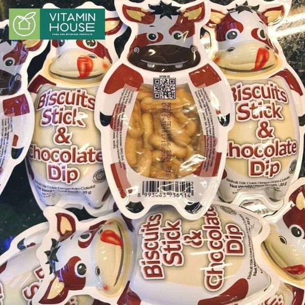 Bánh chấm Biscuits Stick - Chocolate Dip 35g