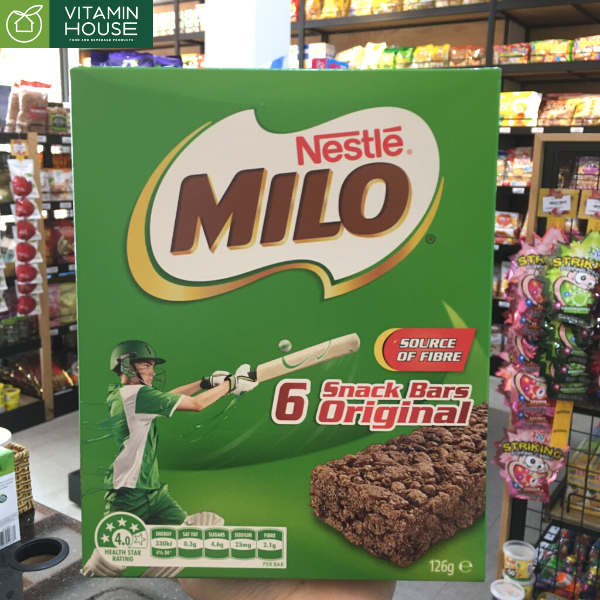 Bánh ngũ cốc Nestle Milo - Original 126g