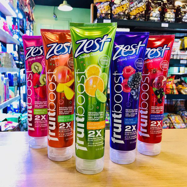 Sữa Tắm Zest Fruitboost Revitalizing Shower Gel 295ml