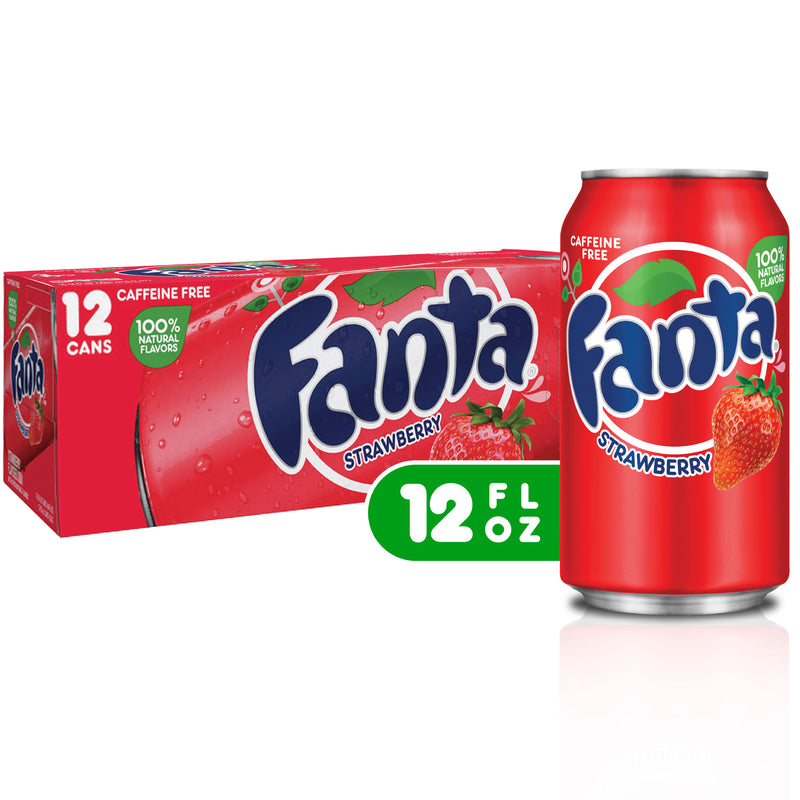 Fanta Dâu Mỹ 355ml