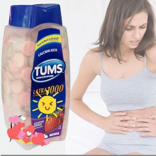 Kẹo Ngậm Trị Đau Bao Tử Tums Ultra Strength 1000mg 265 Viên