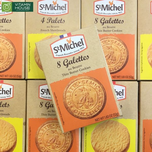 Bánh quy bơ truyền thống St Michel 52g