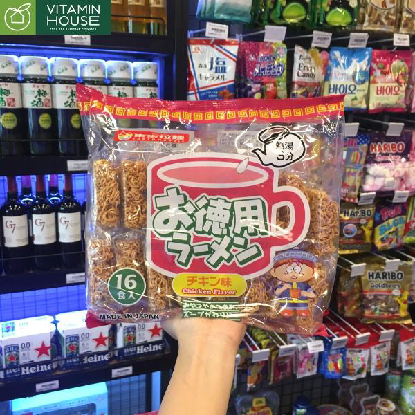 Mì Không Chiên Vị Gà Tokyo Noodle Nhật Bịch 16 gói