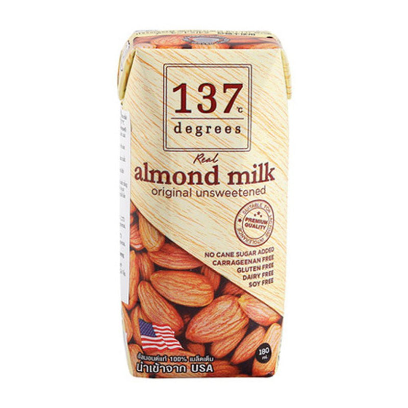 Sữa Hạt 137 Degrees Hạnh Nhân Không Đường 180ml