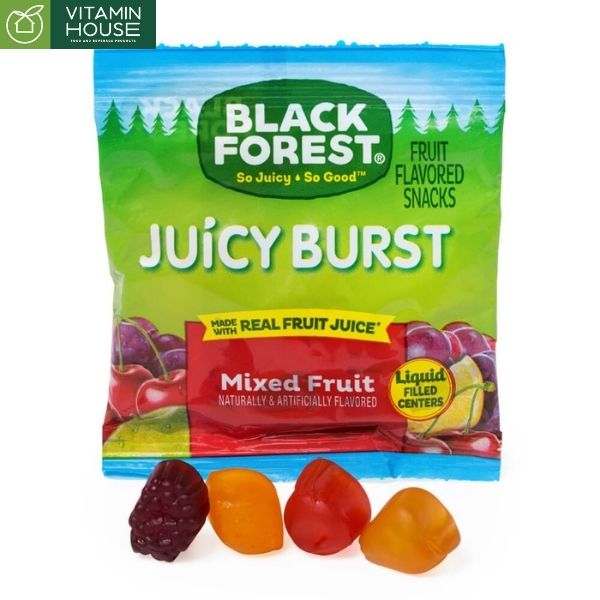 Kẹo dẻo Black Forest Gummy Juicy  Burst