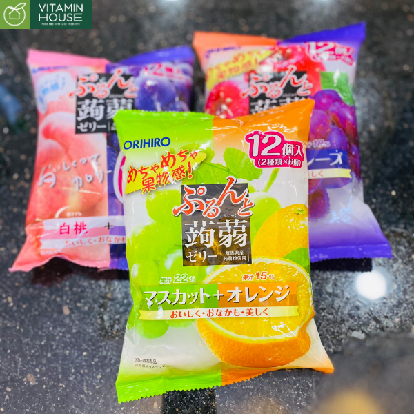 Thạch Orihiro Nho Cam 24P
