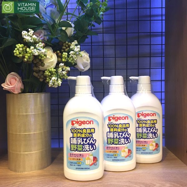 Nước rửa bình Pigeon 800ml