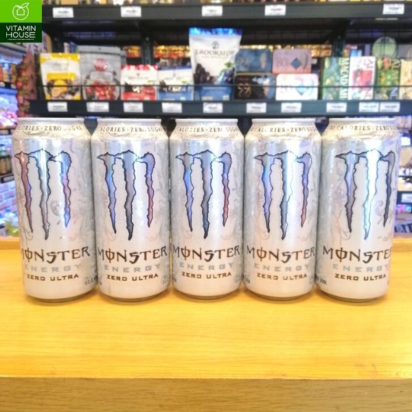 Nước tăng lực Monster trắng 473ml