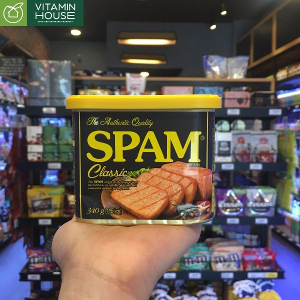 Thịt Hộp Spam Classic HQ Hộp 340g