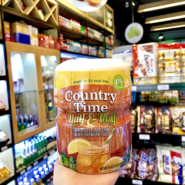 Bột pha Country Time Half & Half Lemonade Ice tea 538g