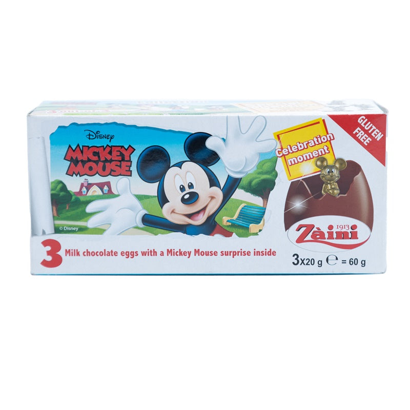 Hộp 3 Trứng Kinder Mickey Mouse 60g