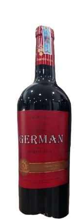 Rượu Vang German Merlot Pháp Chai 750ml (Đỏ)