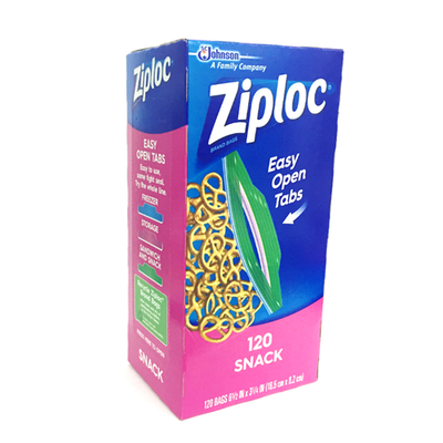 Hộp Túi Đựng Thực Phẩm Ziploc 120 Snack