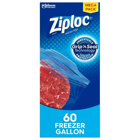 Hộp Túi Đựng Thực Phẩm Ziploc 38 Freezer Gallon